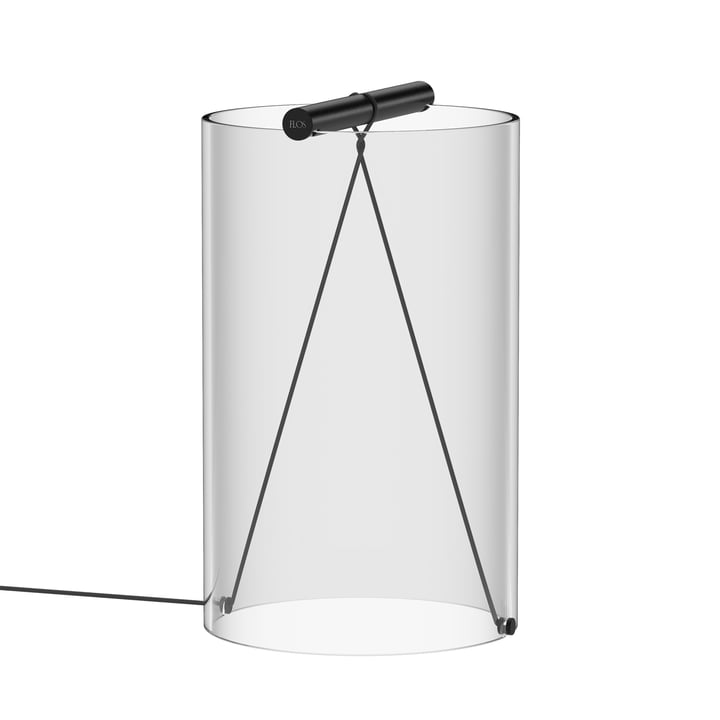Flos To-Tie LED Tischleuchte Tischlampe Tischlicht T2 Ø 20 cm schwarz eloxiert