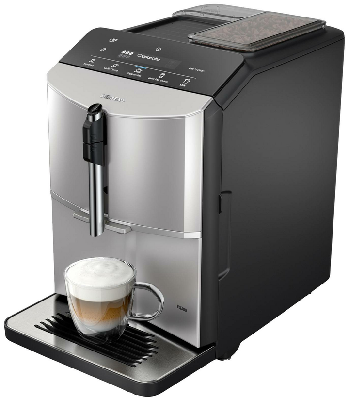 Siemens SDA Kaffeevollautomat Kaffeeautomat Kaffeemaschine 1300W Silber metallic