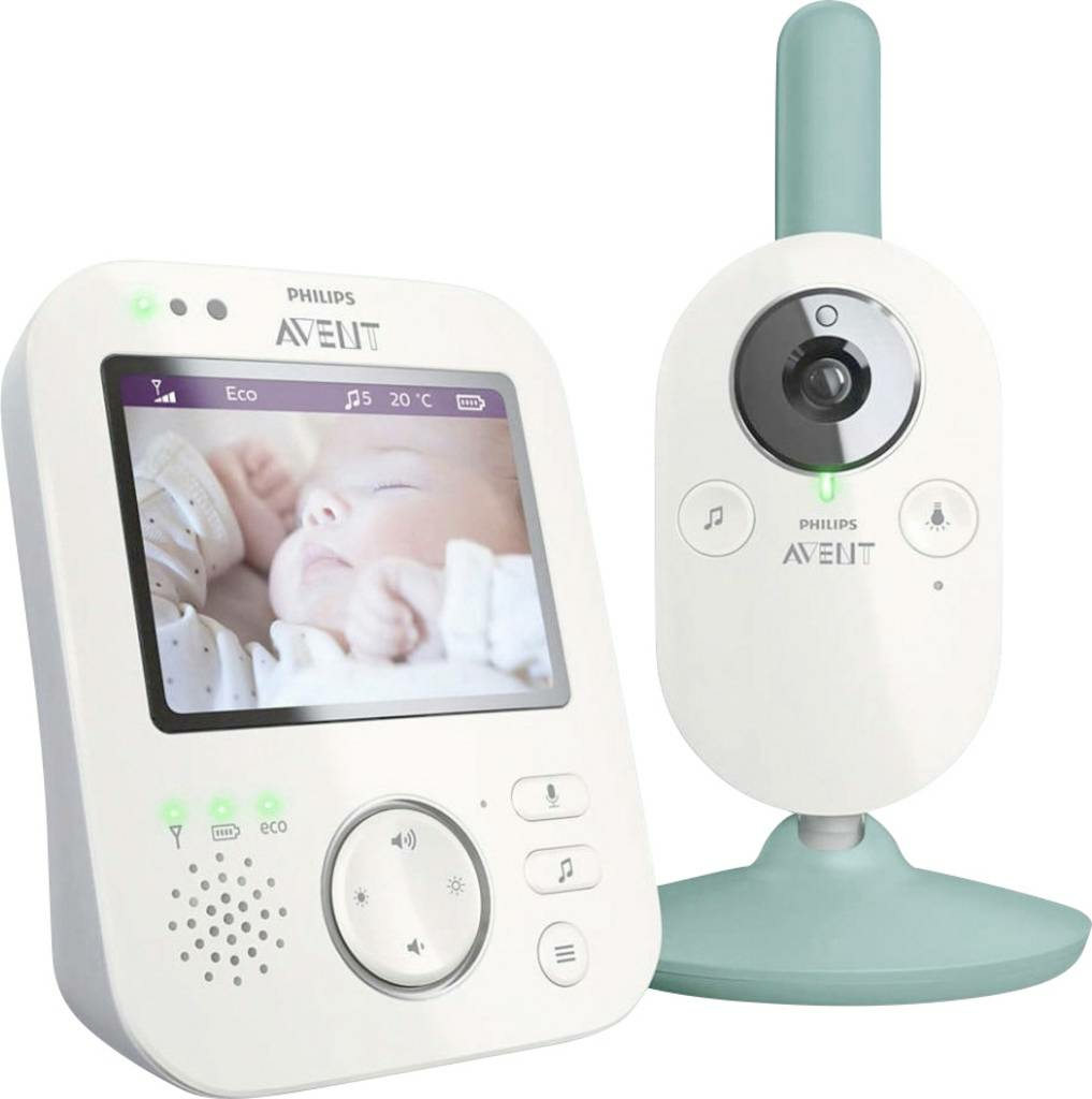 Philips Avent Babyphone mit Kamera Babykamera Babyüberwachung Sicherheit 2.4 GHz