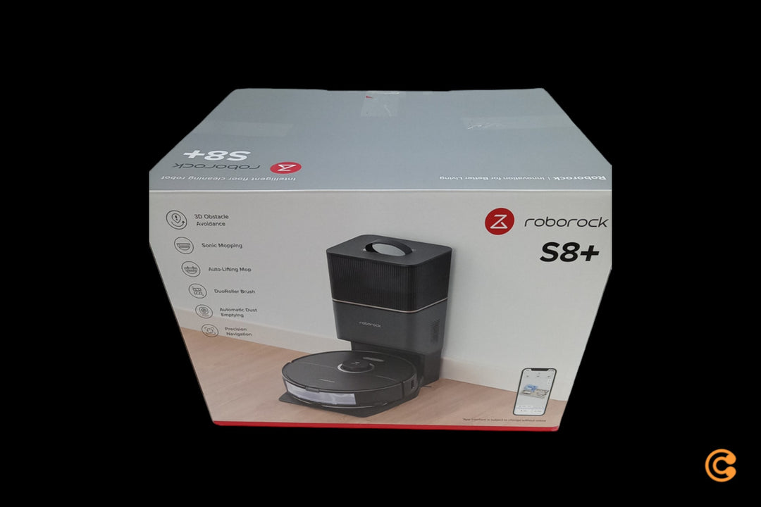 Roborock S8+ Black Saug Und Wischroboter Schwarz Kompatibel Mit Amazon Alexa648 B-Ware