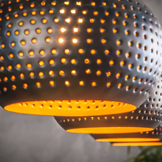 B-Ware Emob Hängeleuchte Bombur Hängelampe Pendelleuchte Pendellampe Lampe Vierflammig