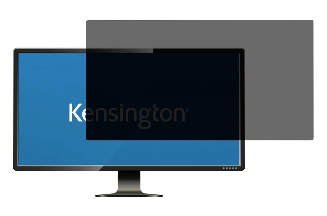 Kensington 60,5 cm Blickschutzfolie Blickschutzfilter 2-fach abnehmbar für 23,8"