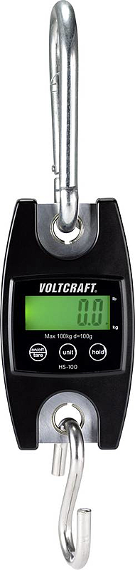 Voltcraft Hs 100 Hängewaage Max 100 Kg Industriewaage Zugwaage Waage Kofferwaage B-Ware