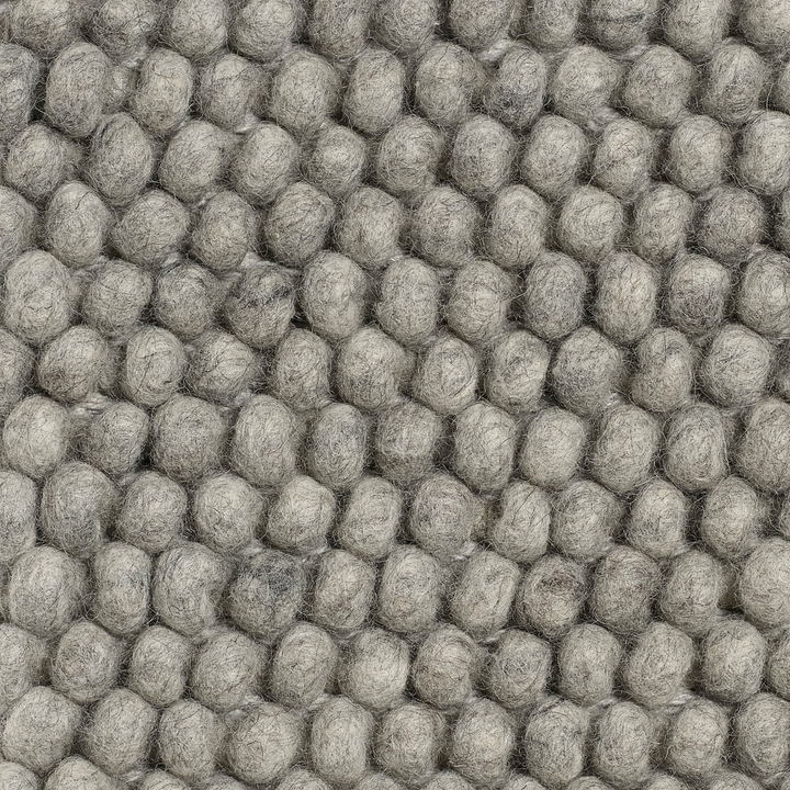 Hay Peas Teppich Wollteppich Schlafzimmerteppich 200x300 cm Wolle soft grey g186