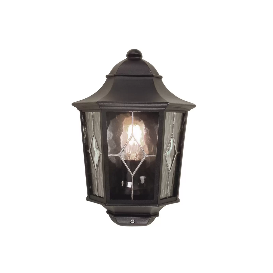 Elstead Außenwandleuchte Norfolk Außenwandlampe Wandlampe Außenleuchte schw340
