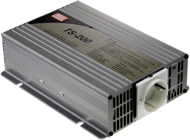 Mean Well Wechselrichter Ts 200 212 B 200 W 12 V/Dc Wandler Netzgerät Richter207 B-Ware
