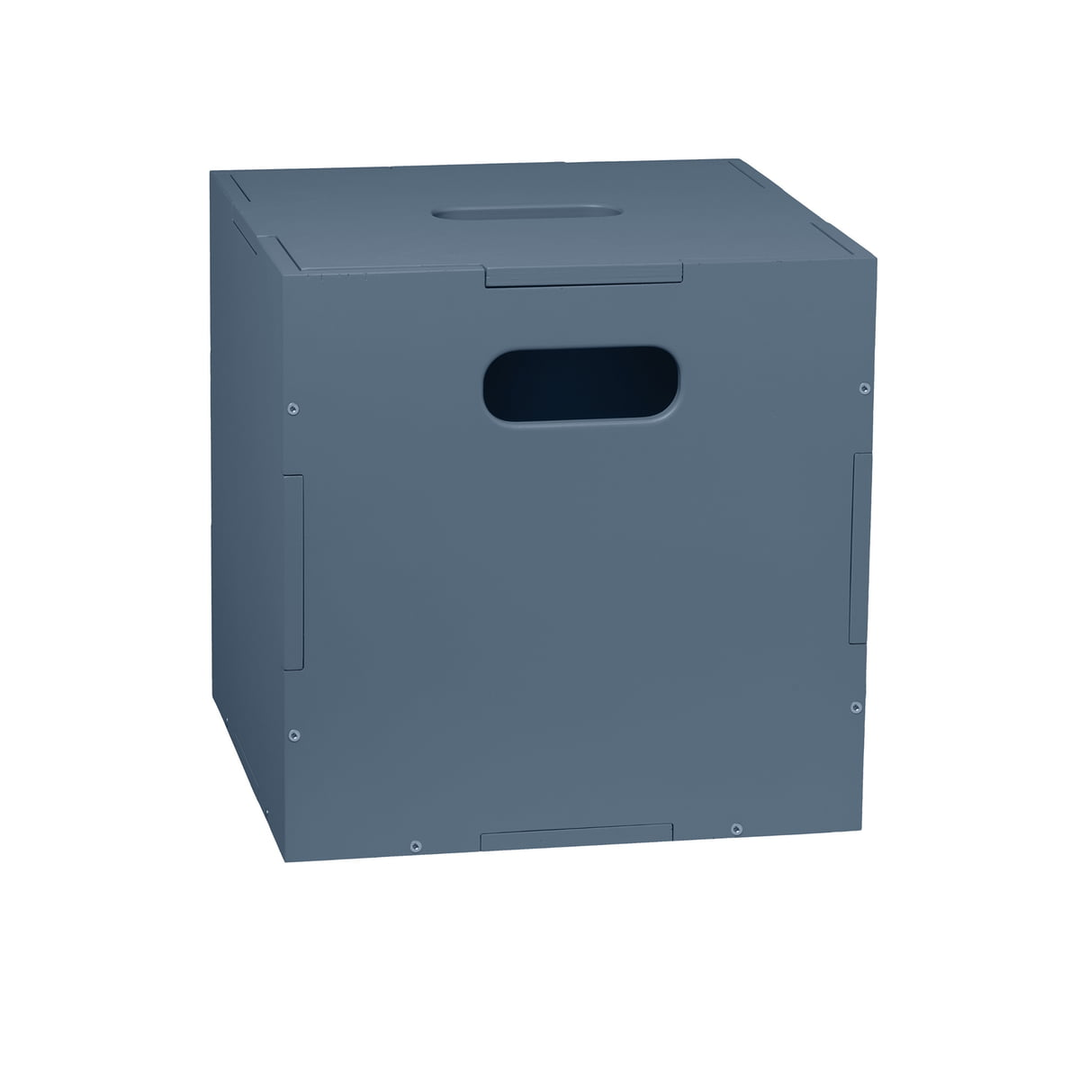 Nofred Cube Aufbewahrungsbox Aufbewahrungs-Box HxTxL 40x36x35cm Regalbox blau