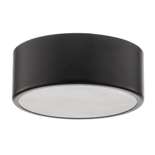 Euluna Deckenlampe Cleo Ø 20 cm schwarz Deckenlampe Deckenlicht Deckenspot E27