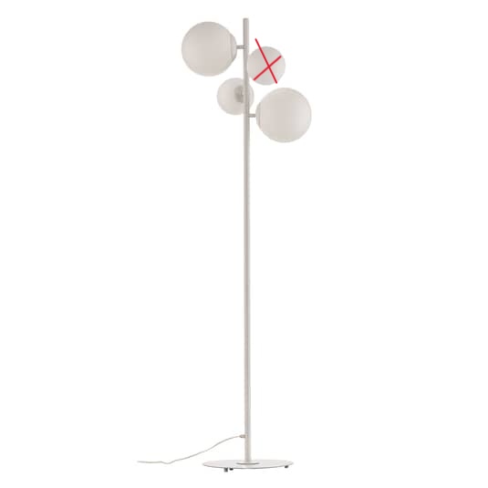 Euluna Stehleuchte Stehlampe Lampe Leuchte Designer Dione SIEHE TEXT/FOTO