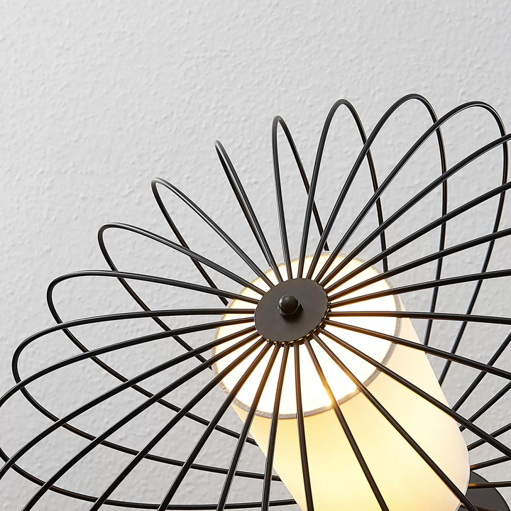 Tischleuchte Tischlampe Tischlicht Leuchte Lampe Lindby Korbinian Käfigschirm