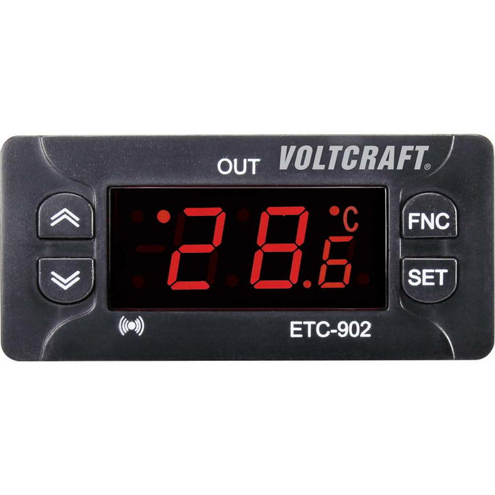 VOLTCRAFT ETC-902 Temperaturregler NTC, PTC -30 bis 99 °C Relais Thermostat