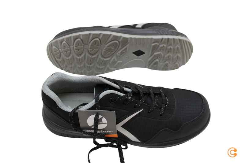 albatros DRIFTER BLACK LOW bequemer Sicherheitsschuh S1P schwarz Größe 47 Schuhe