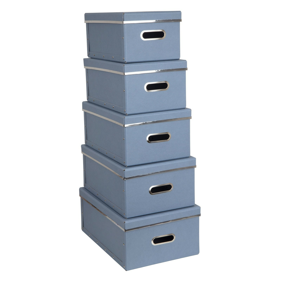 Bigso Box of Sweden Joachim Aufbewahrungsboxen Aufbewahrungskisten 5er Set