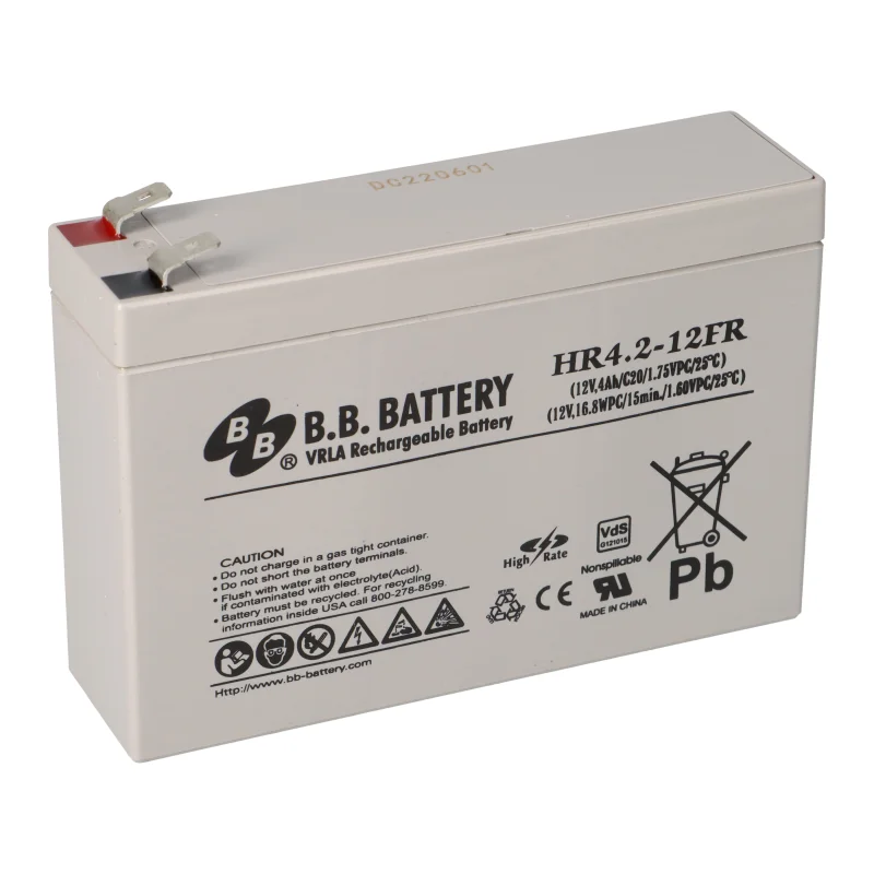 Bedifol B.B. HR4.2-12FR-VDS HR4.2-12FR Bleiakku Bleibatterie Blei-Vlies 12 V
