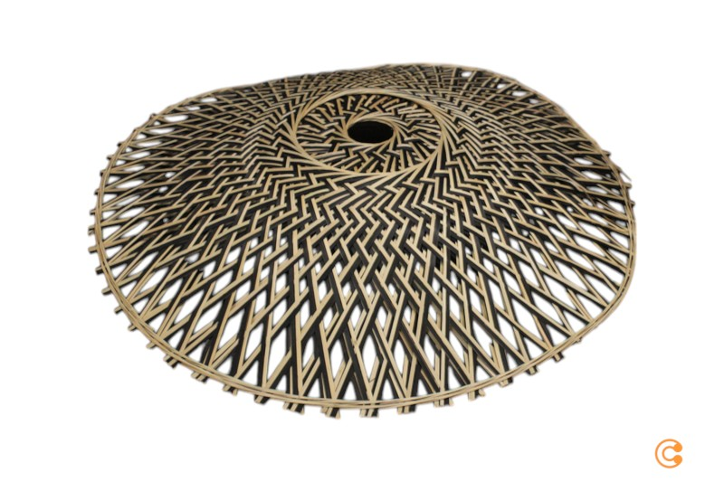 B-Ware Good&Mojo Bali Deckenlampe Deckenlampe Lampe Leuchte E27 SIEHE TEXT/FOTO