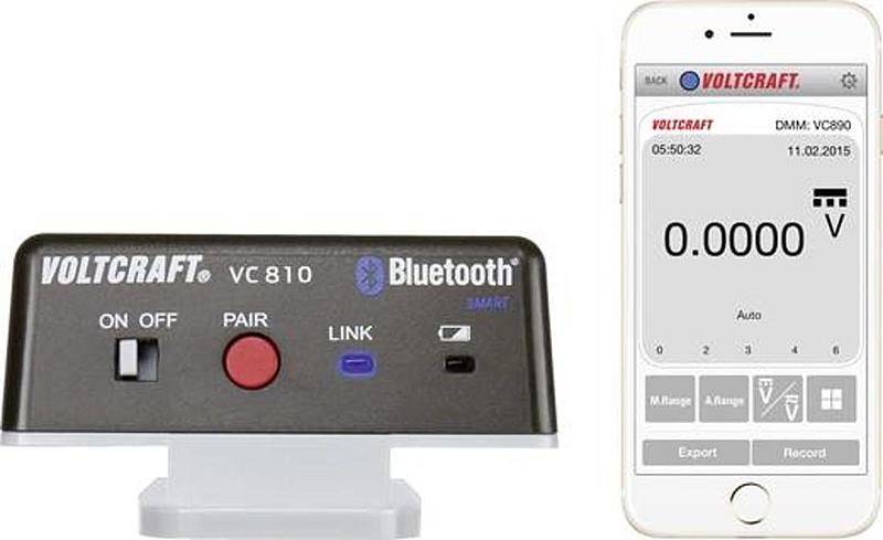 Voltcraft VC810 Bluetooth-Adapter Bluetooth VC830 VC850 VC870 VC880 VC890 1 St.