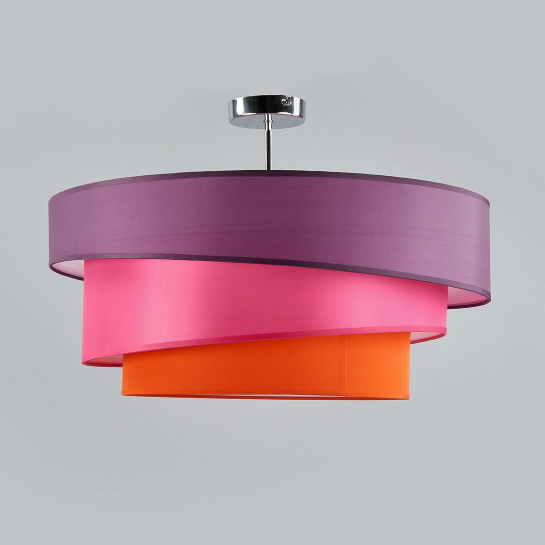 Lindby Deckenlampe Melia Deckenleuchte Leuchte Lampe Deckenlicht Violett Pink655 B-Ware