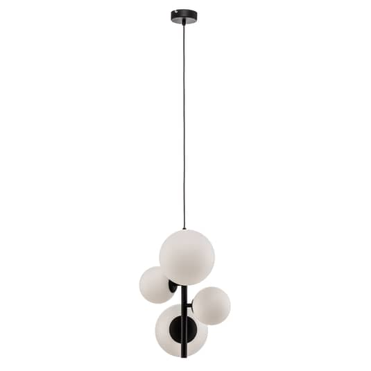 Euluna Hängeleuchte Dione Vierflammig Schwarz Deckenlampe Deko Pendelleuchte 128 B-Ware
