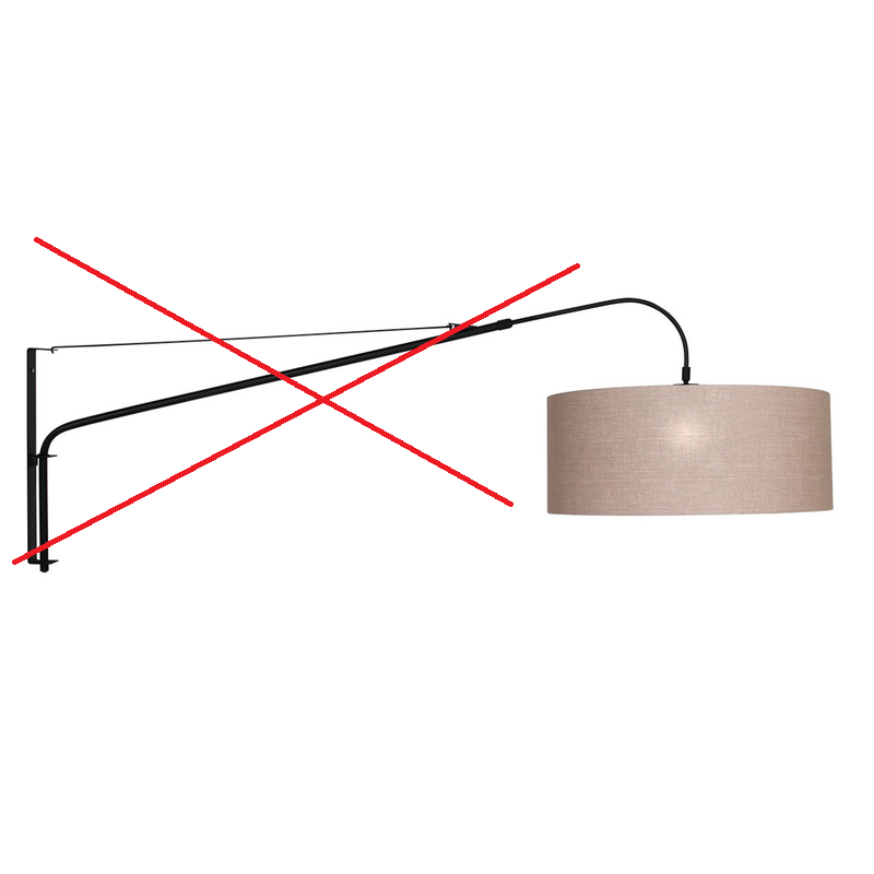 Steinhauer Textil-Wandleuchte Elegant Classy Wandlampe Leselampe SIEHE TEXT/FOTO