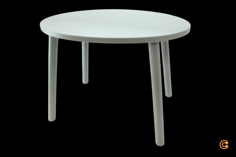 Nofred Mouse Kindertisch Tisch Spieltisch Kindermöbel Kinder oval 64x46 cm grau