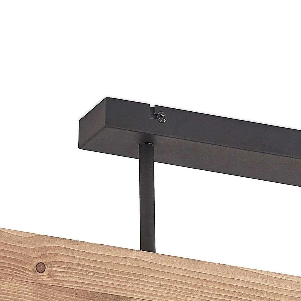 B-Ware Lindby Malwin Holz Deckenlampe Deckenlampe Lampe Leuchte Lang 6 Flammig Gu10