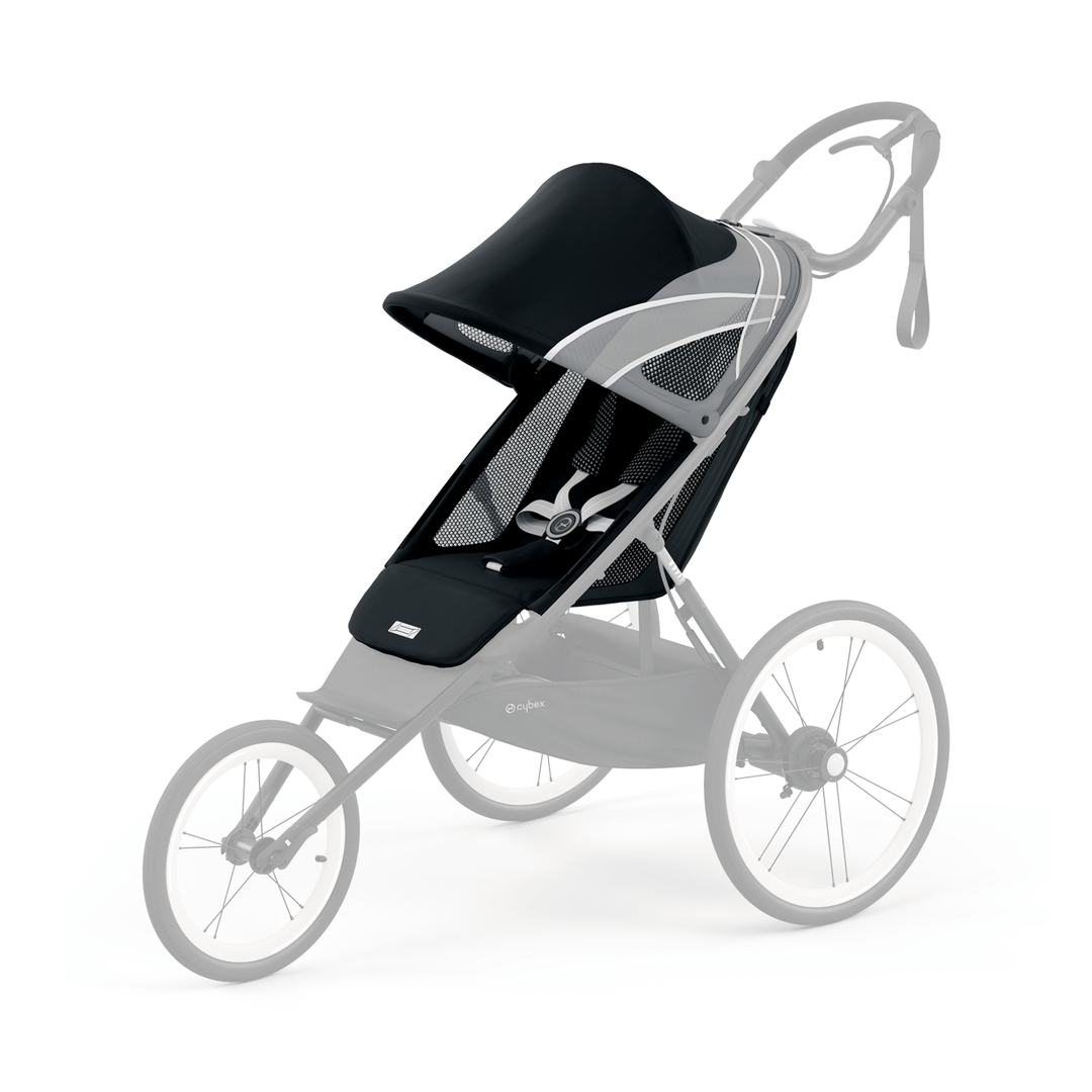 Cybex Avi Sitzpaket All Black Kindersitz Sportsitz Kinderwagensitz Sitz B-Ware