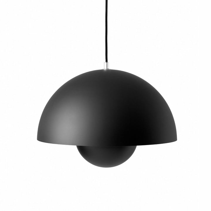 &Tradition FlowerPot Pendelleuchte Hängeleuchte Deckenlampe VP7 matt schwarz