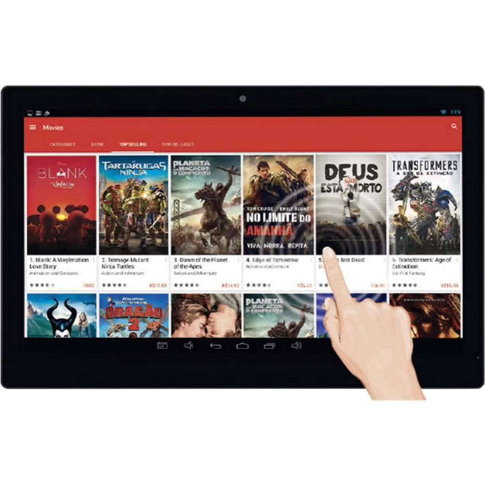 Braun Phototechnik All-In-One Frame Android Touch Bilderrahmen 15.6" DEFEKTWARE