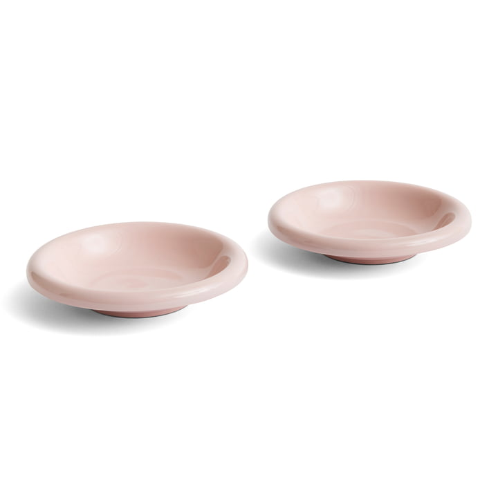 Hay Barro Schale Schüssel Dekoschale Müslischale Terakotta Ø 20 cm rosa 2er-Set
