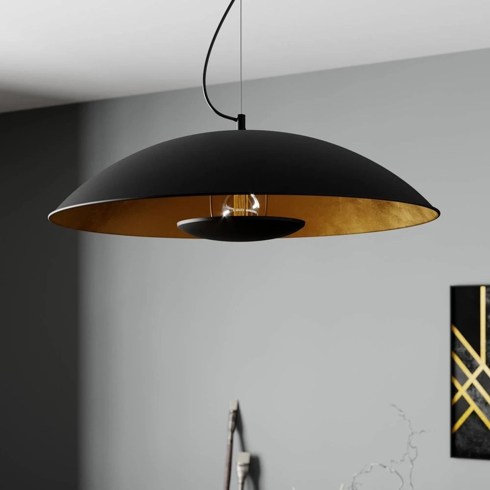 B-Ware Lindby Pendelleuchte Emilienne Deckenlampe Hängeleuchte Lampe1 Flmg E27 Schw23