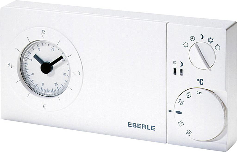 Eberle Easy 3 SW Raumthermostat Thermostat Unterputz Wochenprogramm 5 bis 30 °C