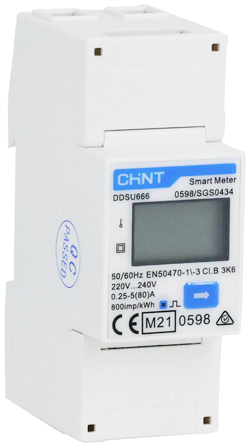 Chint G Ddsu666 220/230 V 5(80)a Rs485 2 P Mid Wechselstromzähler Digital Strom B-Ware
