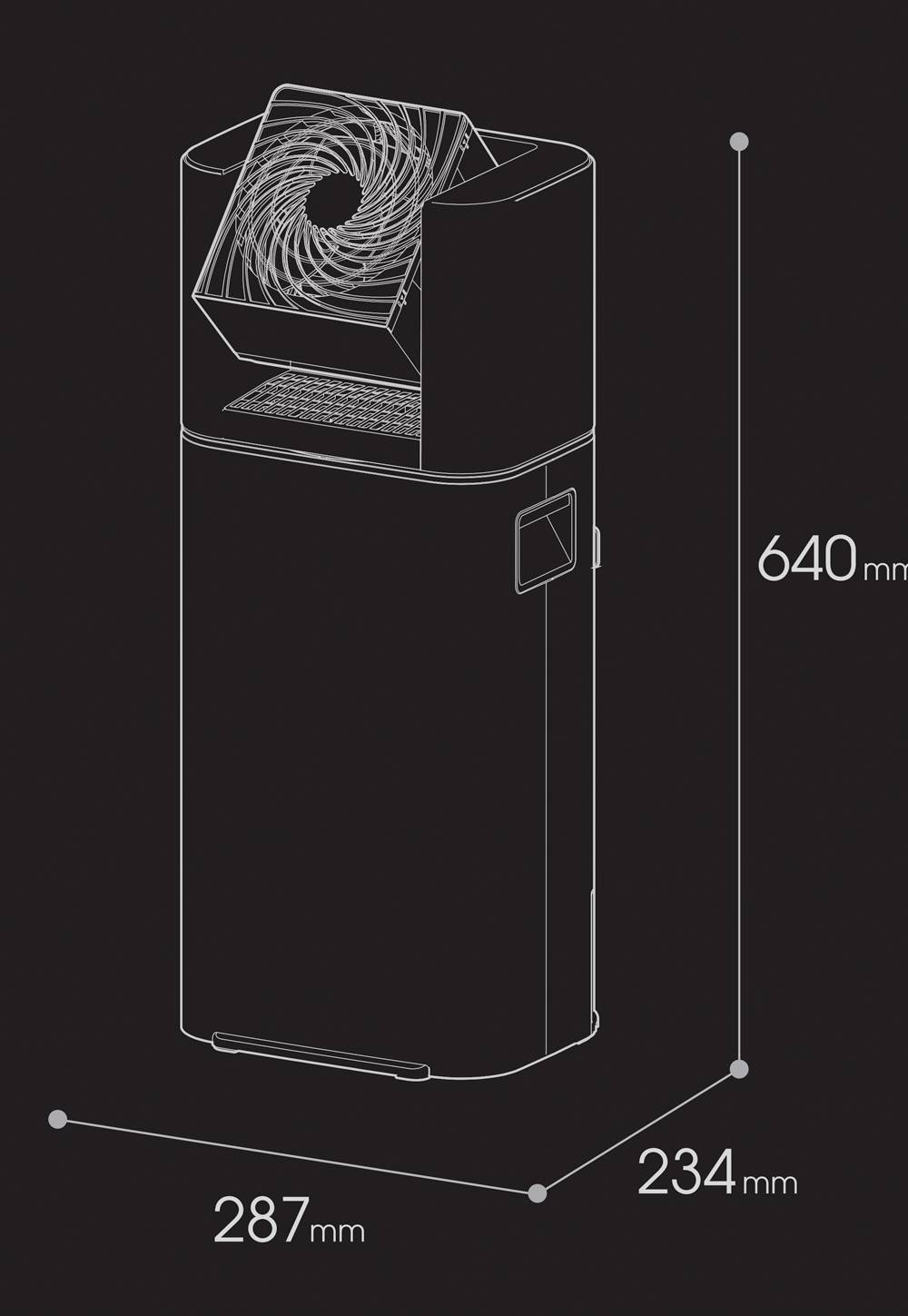 Ohyama Ddc 50 Luftentfeuchter 21 M² 590 W Weiß Luftverbesserer Trockner Lüftung B-Ware - 8716382199103