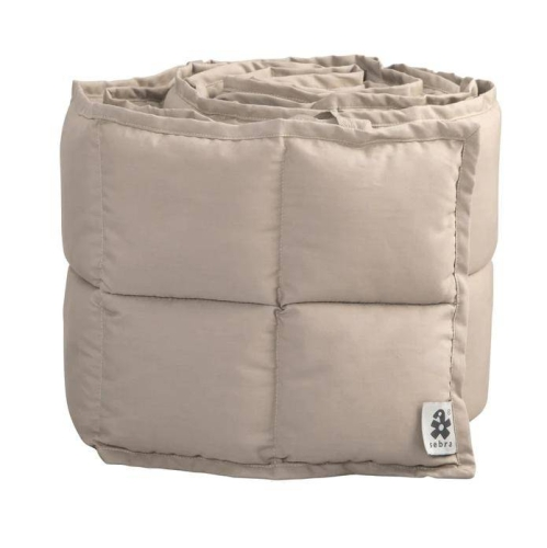 Sebra Baby Bettchen Kuscheldecke Baumwolle Quadratisch Abgesteppt Jetty Beige B-Ware