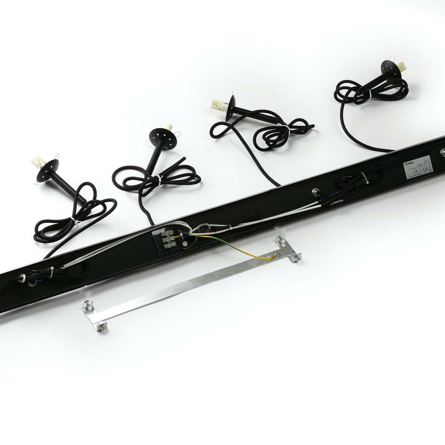 Lindby Etiena Pendelleuchte Deckenlampe Wohnzimmerleuche Hängeleuchte Lampe G67 B-Ware - 4251096573336