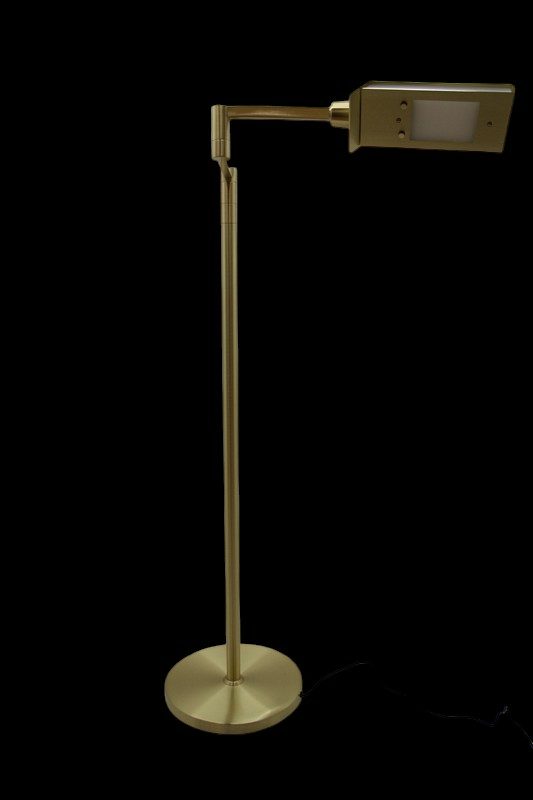 Rothfels Quendrim LED-Stehlampe Stehleuchte Standleuchte Leuchte messing matt