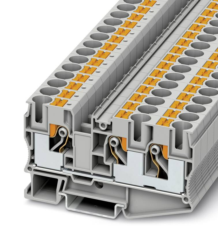 Phoenix Contact 3208746 10.2 mm 50 St. Durchgangsklemme Schnellanschluss