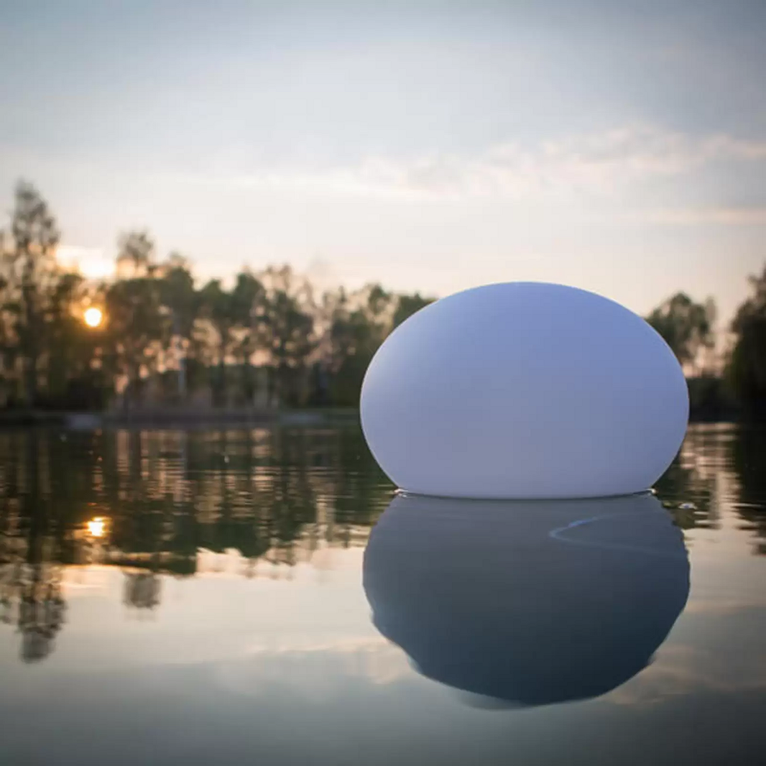 Smart&Green Schwimmfähige LED-Dekoleuchte Flatball
