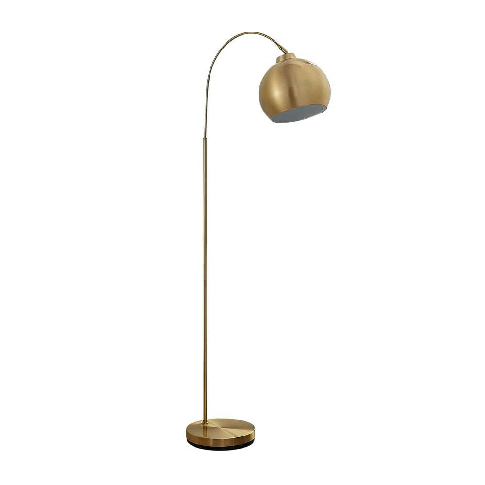 Lindby Bogenstehlampe Moisia Stehleuchte Stehlampe Lampe Leuchte E27 Messing318