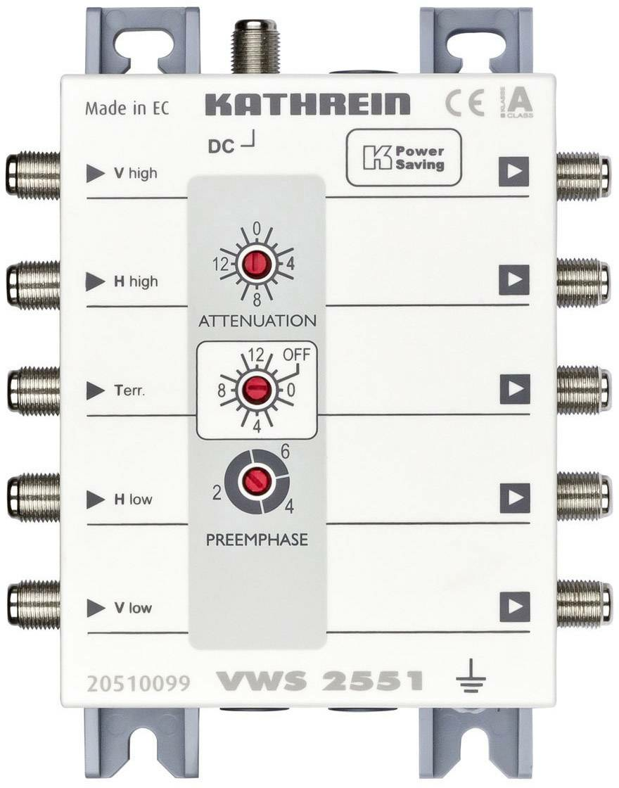 Kathrein VWS SAT-Verstärker SAT-Verteilnetzverstärker Verstärker 4-fach 16 dB
