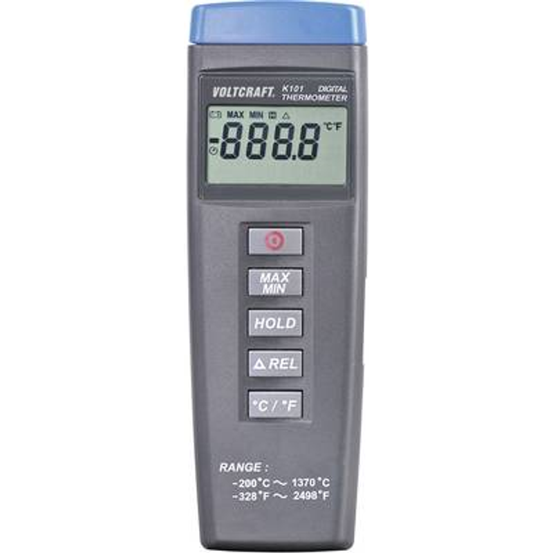 VOLTCRAFT Temperatur-Messgerät Thermometer Messgerät -200 - +1370°C Fühler-Typ K