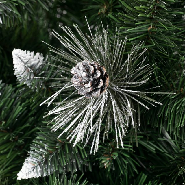 Künstlicher Weihnachtsbaum Emmy Kunsbaum Christbaum Schneeoptik 180 cm