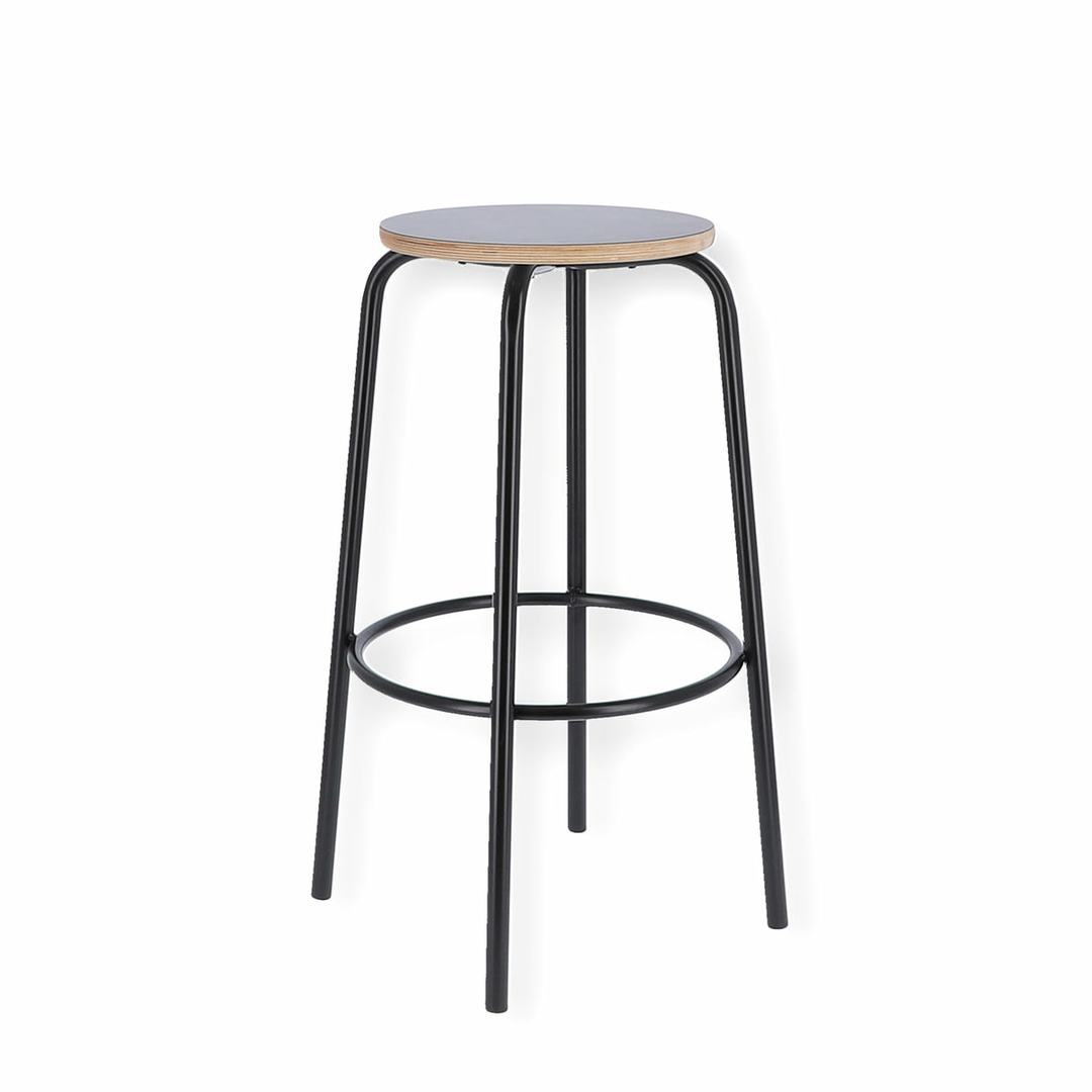 Jan Kurtz Paris Barhocker H 65cm Schwarz Hocker Küchenhocker Küchenstuhl Barstul B-Ware
