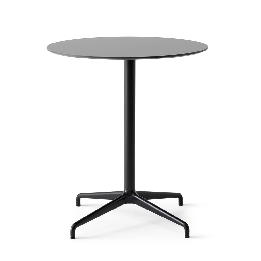 &Tradition Rely Atd5 Outdoor Tisch ø65 Cm Schwarz Gartentisch Terrassentisch B-Ware