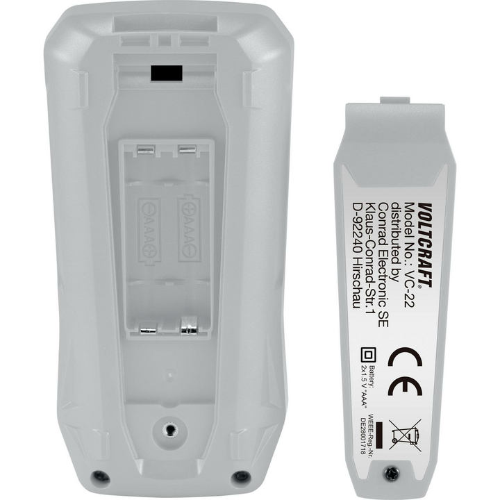 VOLTCRAFT Hand-Multimeter elektrisches Messgerät Strom digital CAT III 600 V