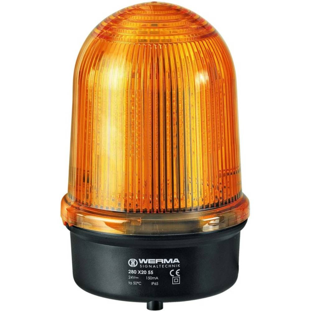 Werma Signaltechnik Signalleuchte 280.350.60 280.350.60 Gelb Blitzlicht 230 V/Ac B-Ware