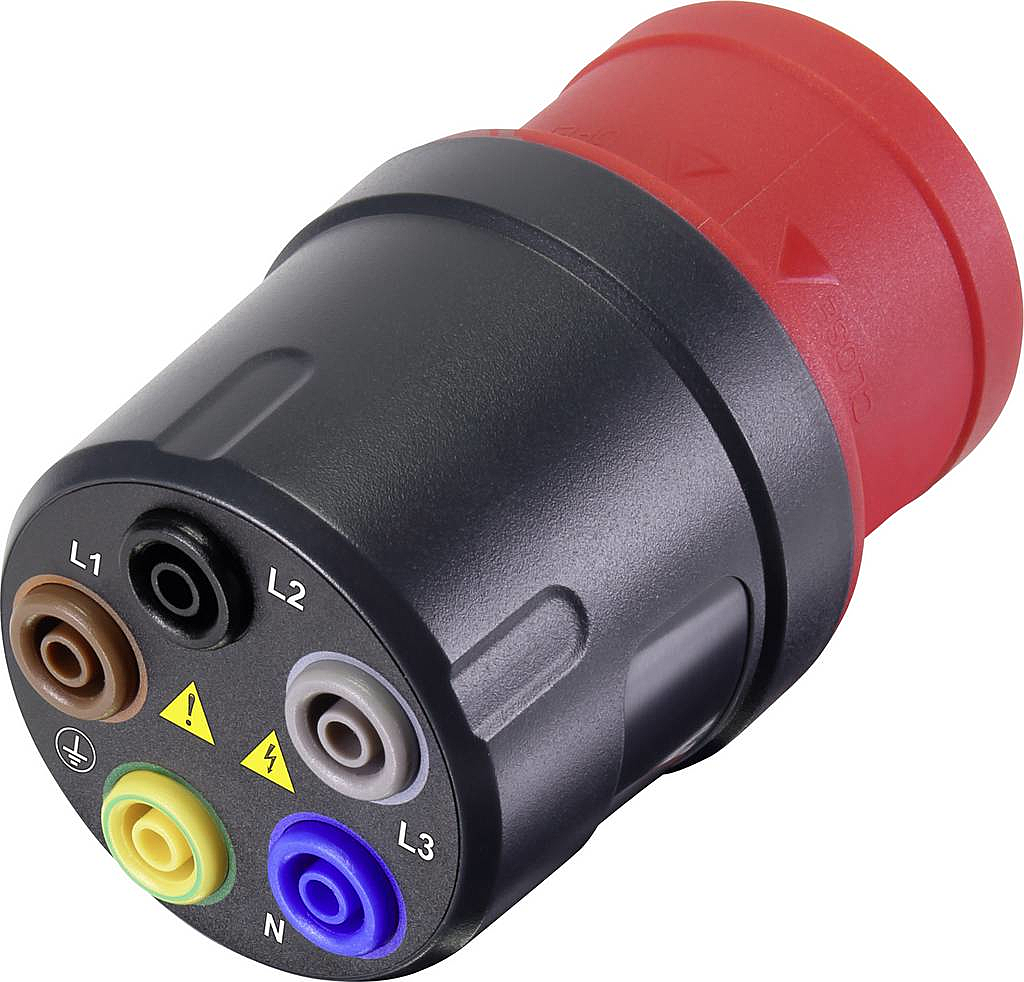 Voltcraft Messadapter Cee Stecker Cee Apdater 16 A 5polig Buchse 4 Mm B-Ware