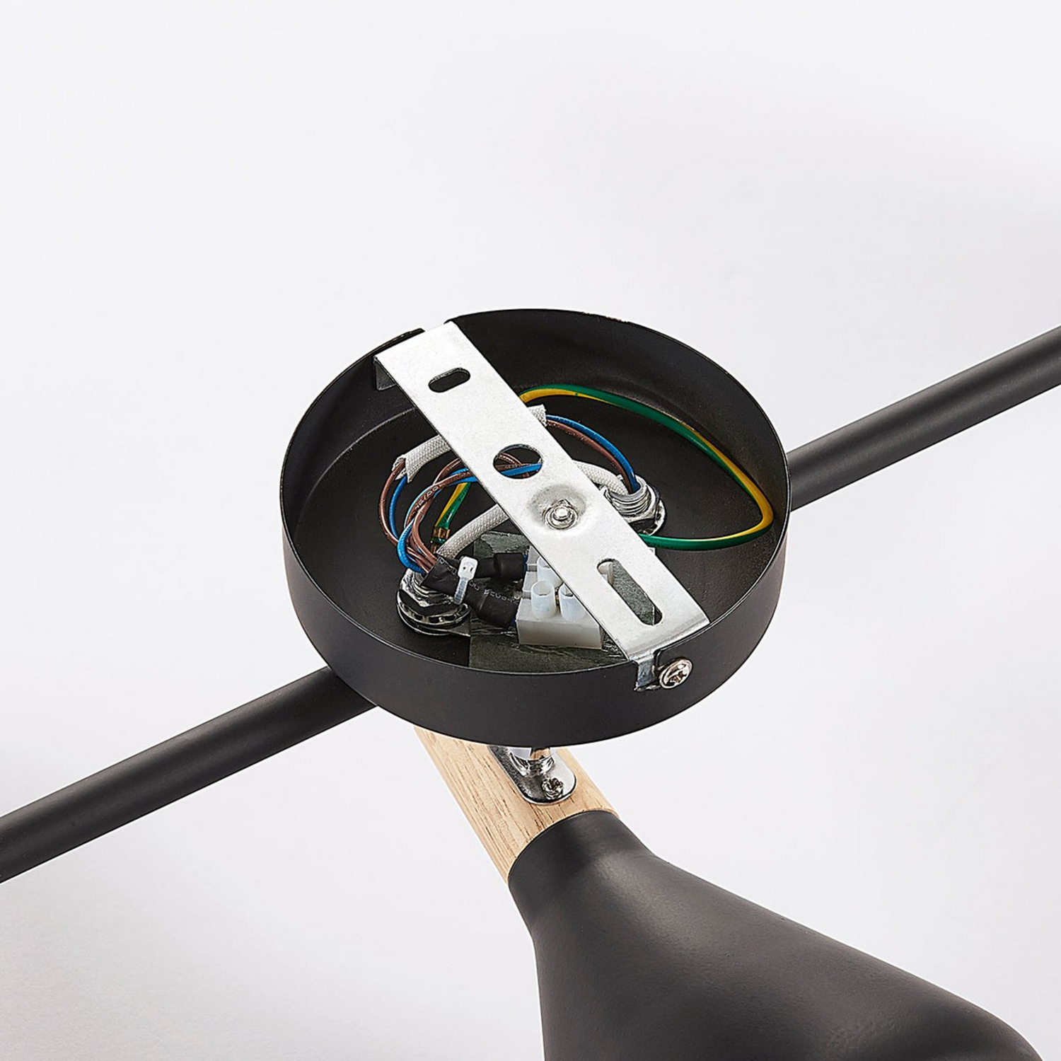 B-Ware Lindby Led Deckenlampe Arina Hängeleuchte Hängelampe Leuchte 3 Flammig Schwarz