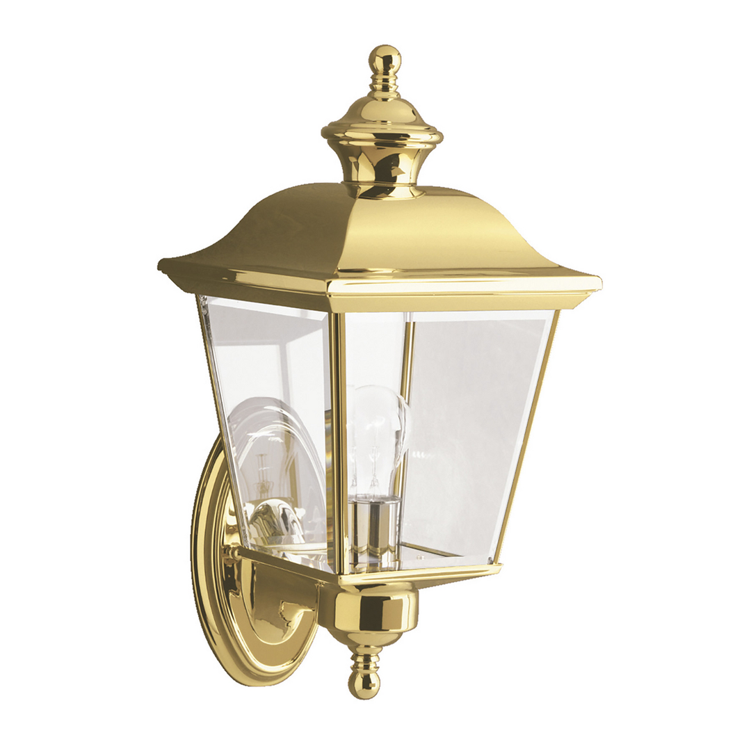 Kichler Außenwandlampe Leuchte Bay Shore Poliert Messing Siehe Text/Foto B-Ware - 5024005293118