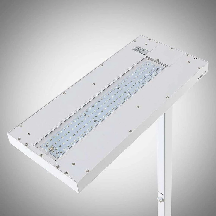 Arcchio Nelvana LED-Sensor-Stehlampe Stehleuchte Bürolampe Lampe Leuchte weiß548